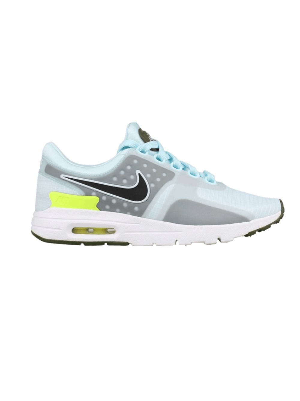 Nike Air Max Zero SI Glacier Blue Womens Size 8.5 White Aqua Running Sneaker